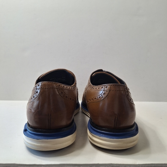 Cole Haan Men’s Original Grand Wingtip Oxford Shoes Safari Leather/Ivory Size 8W main image 9